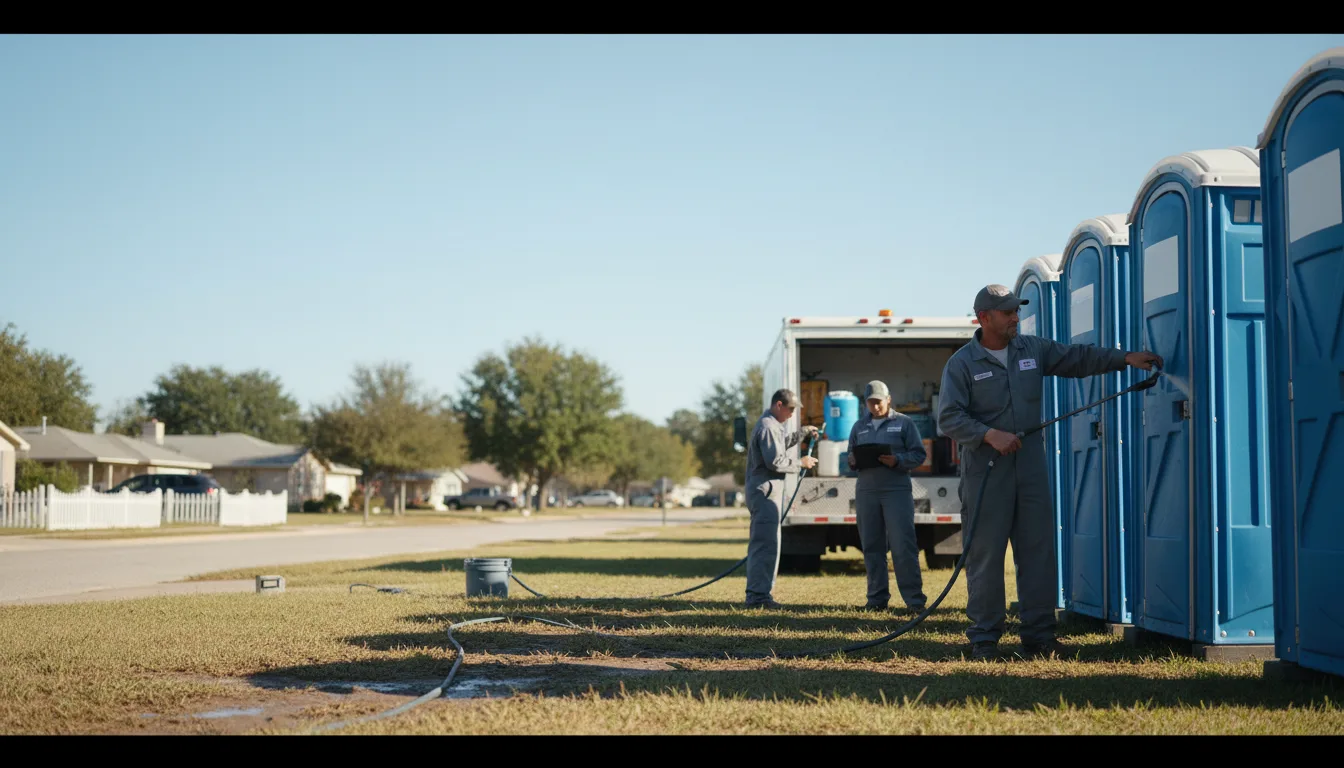Long-Term Portable Toilet Rental in Claflin, KS near me